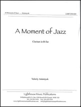 A Moment of Jazz Clarinet Solo Unaccompanied cover